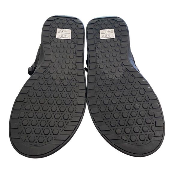 VANS Ultrarange Tri-Lock Men\'s Rasta Forest Night / Black Sandals NEW 11
